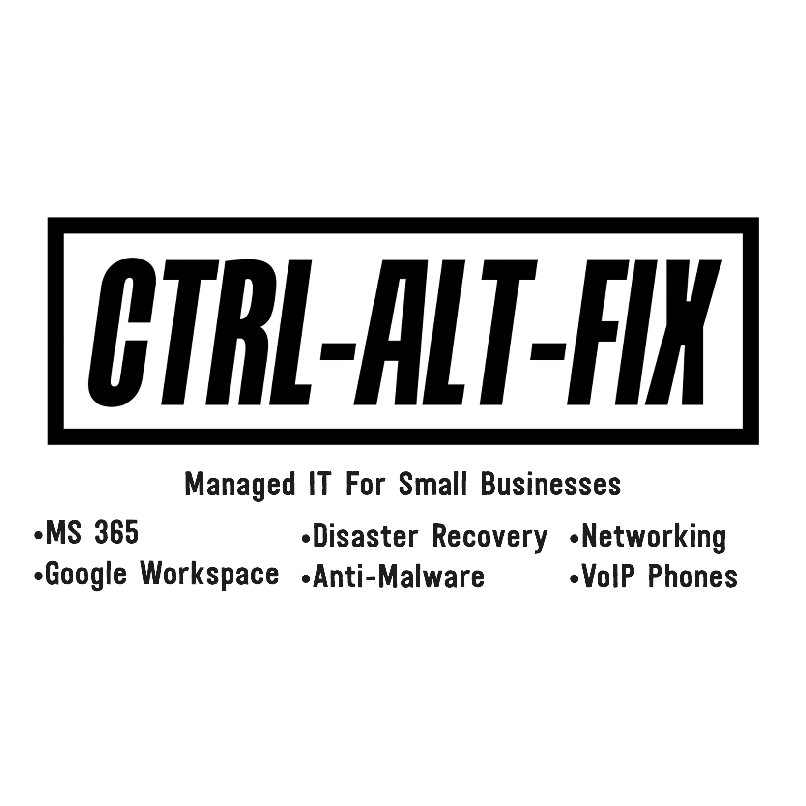 Ctrl-Alt-Fix logo