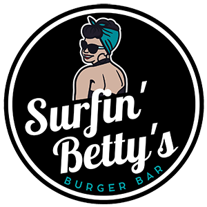 Surfin' Betty's Burger Bar logo