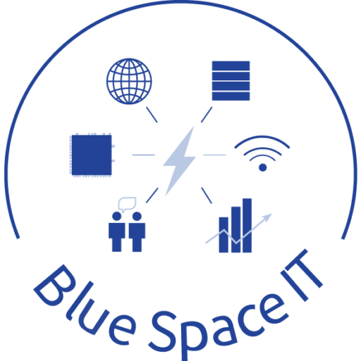 Blue Space IT logo