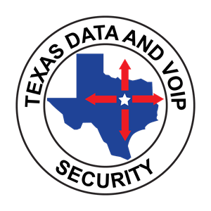 Texas Data and VoIP Security logo